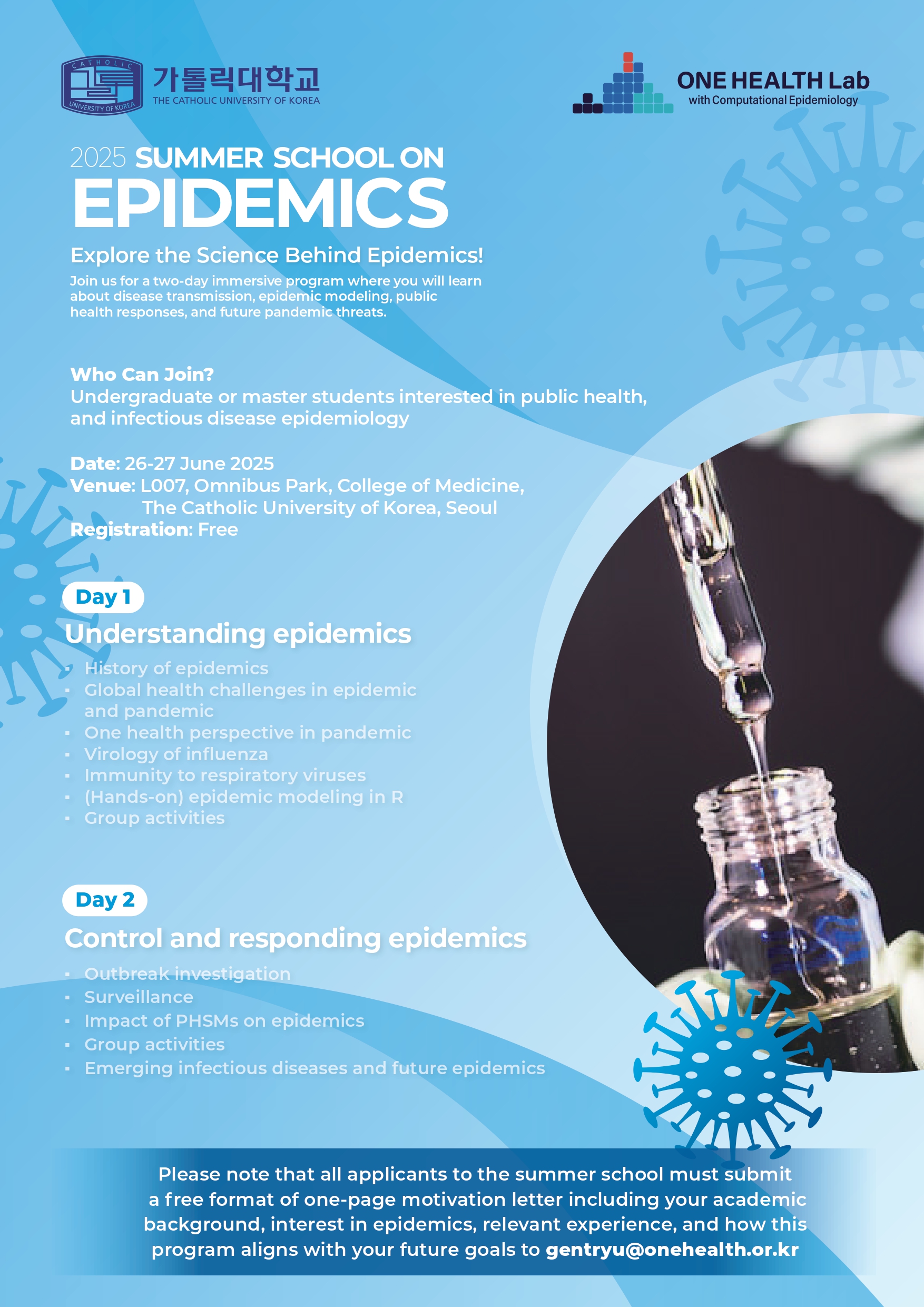 Summer School on Epidemics 2025